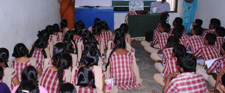 Awareness programme in Ved Vyasa School,21/1/2014