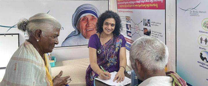 NEUROLOGY ON WHEELS ©️Dr Bindu Menon Foundation at Ramaswamipalem