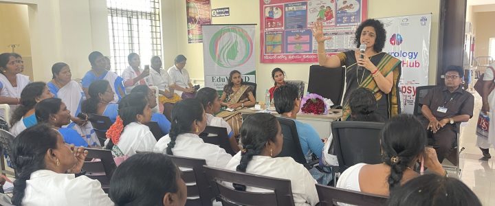 Session 4 Educating stroke and epilepsy to ASHA workers at UPHC CHANDRA MOULI NAGAR