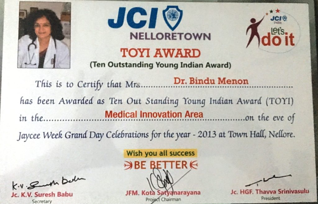 JCI TOYI Award