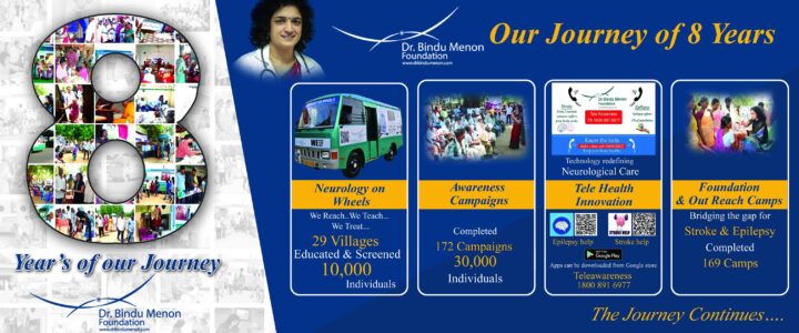 Dr Bindu Menon Foundation has completed 8 years