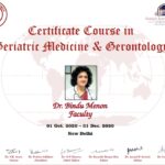 Certificate Course in Geriatric Medicine & Gerontology
