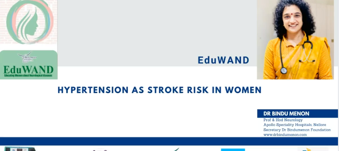 EduWAND Topic Hypertension as stroke risk in Women (Telugu)