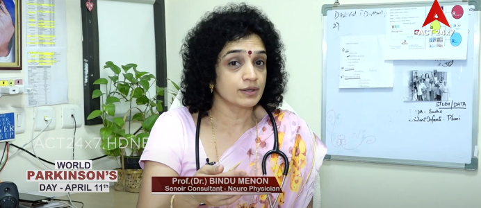 Health Line World Parkinsons Day Dr Bindu Menon – ACT