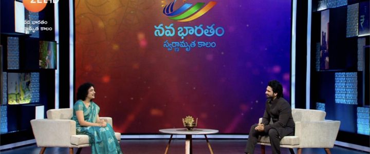 Dr Bindu Menon Foundation on the Zee Telugu TV show