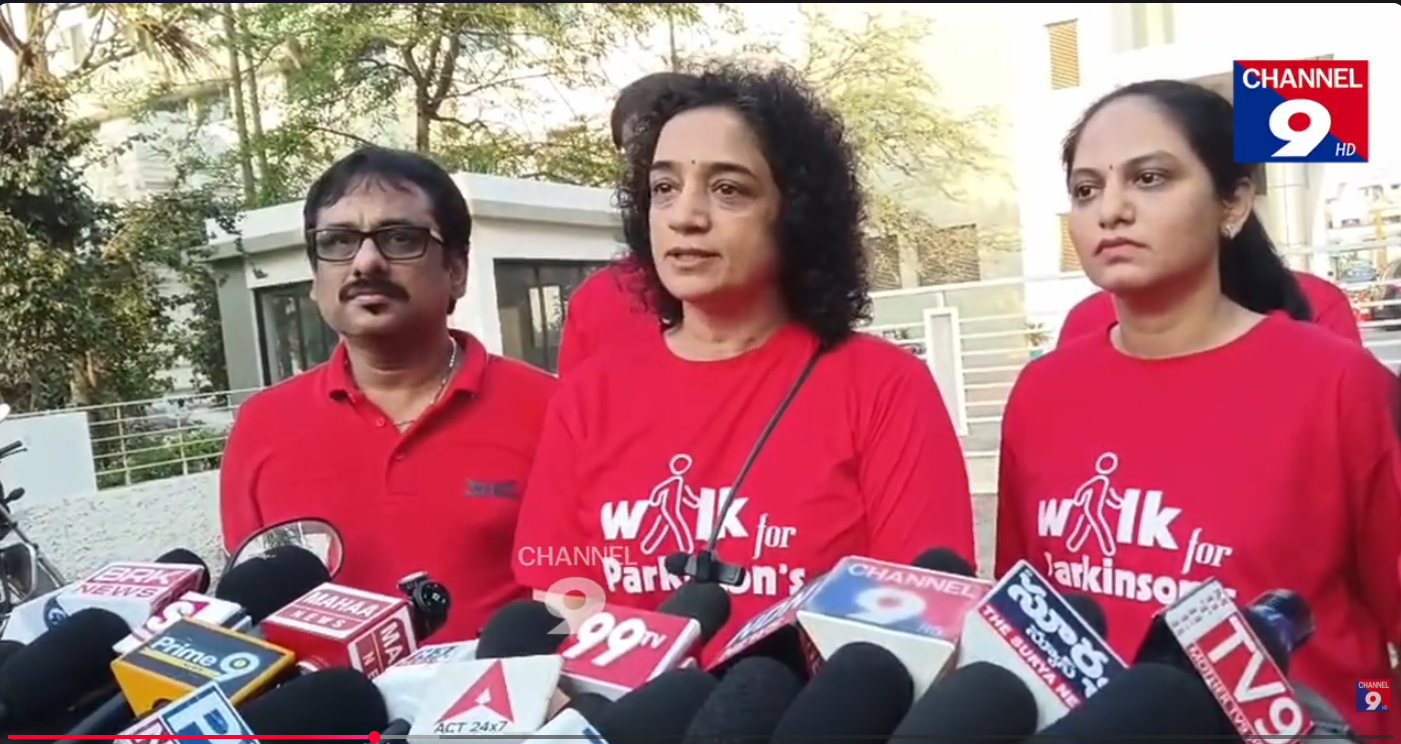 పార్కిన్సన్ రోగులకుఅండగా ఉంటాం...@Channel9hd